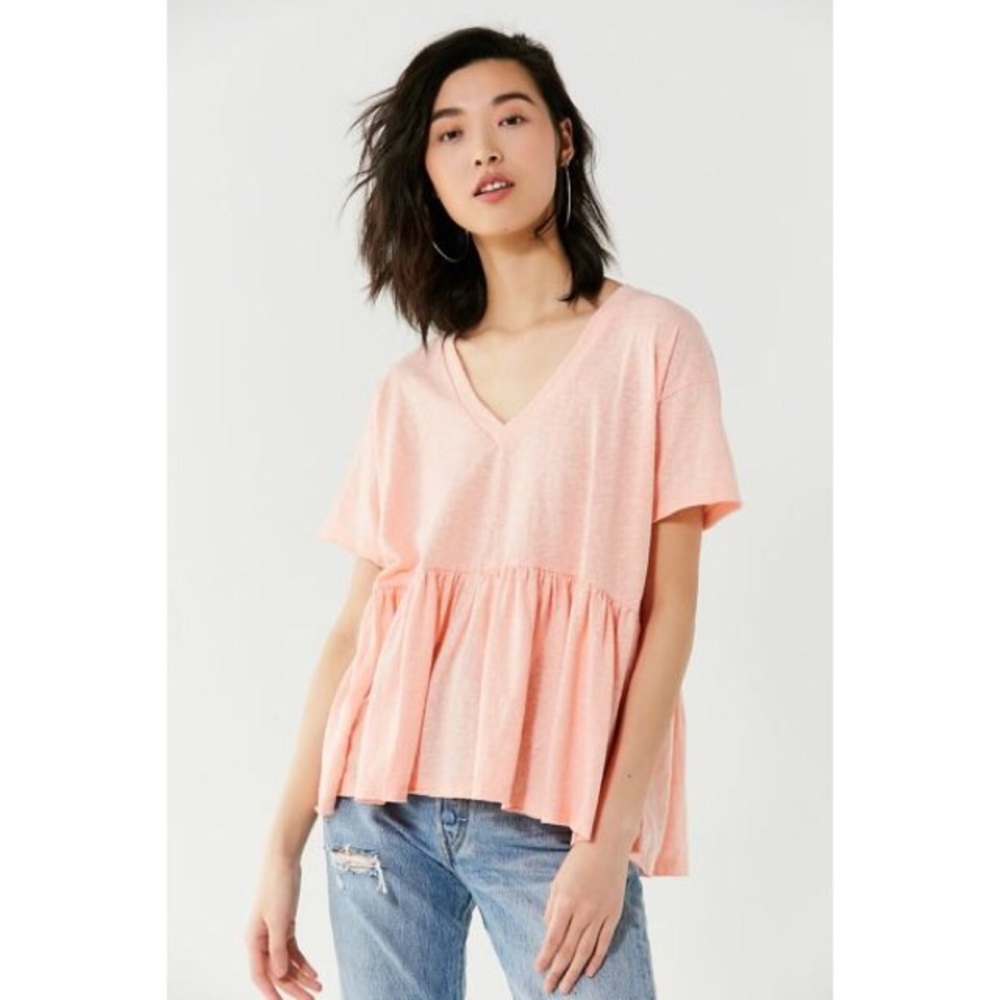 Urban Outfitters Truly Madly Babydoll V Neck